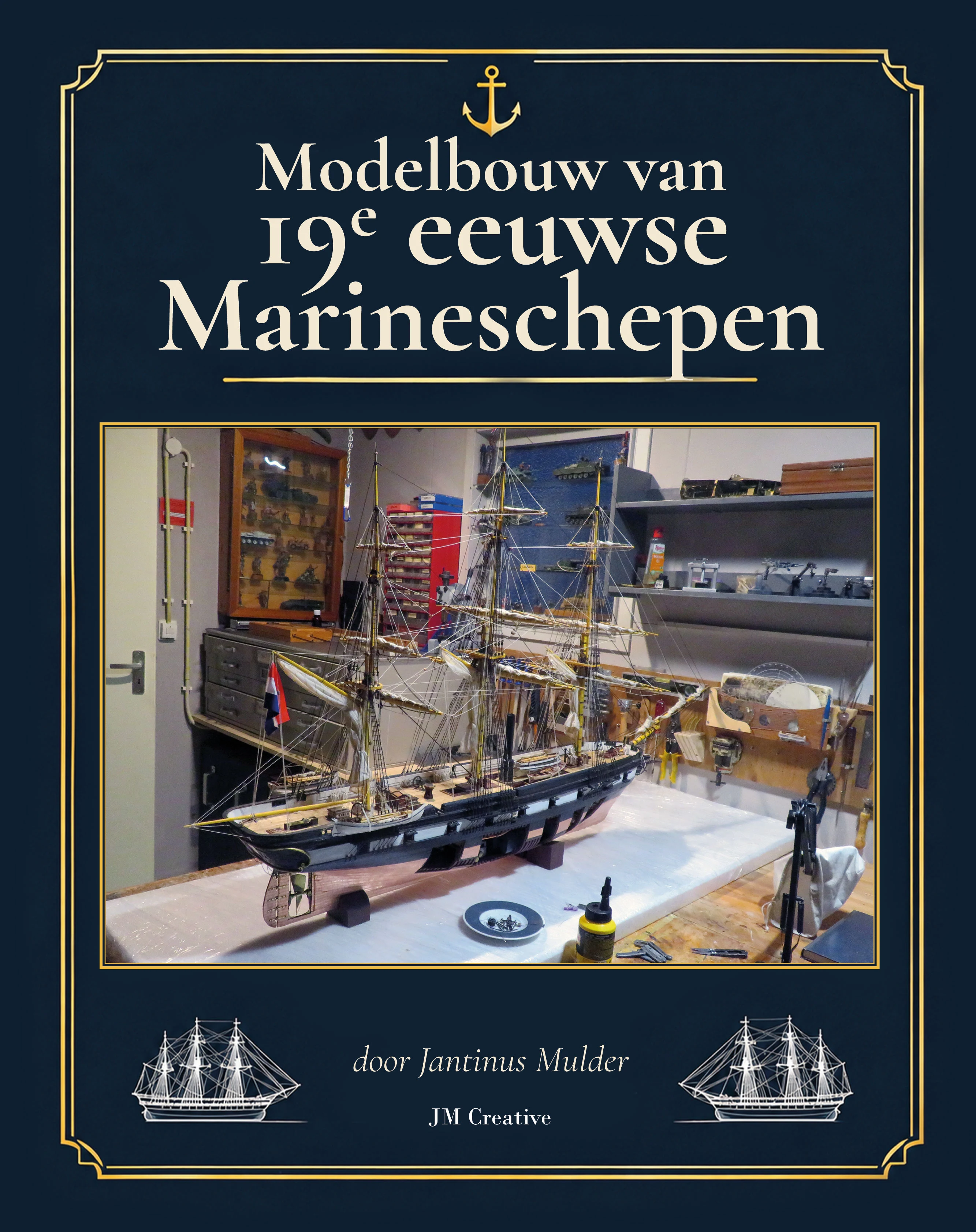 Modelbouw van 19e eeuwse Marineschepen — afbeelding 1
